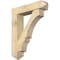 Ekena Millwork Balboa Arts and Crafts Rough Sawn Bracket w/ Offset Brace, Douglas Fir, 8"W x 34"D x 42"H BKT0806X34X42BOA03RDF - alternate 1